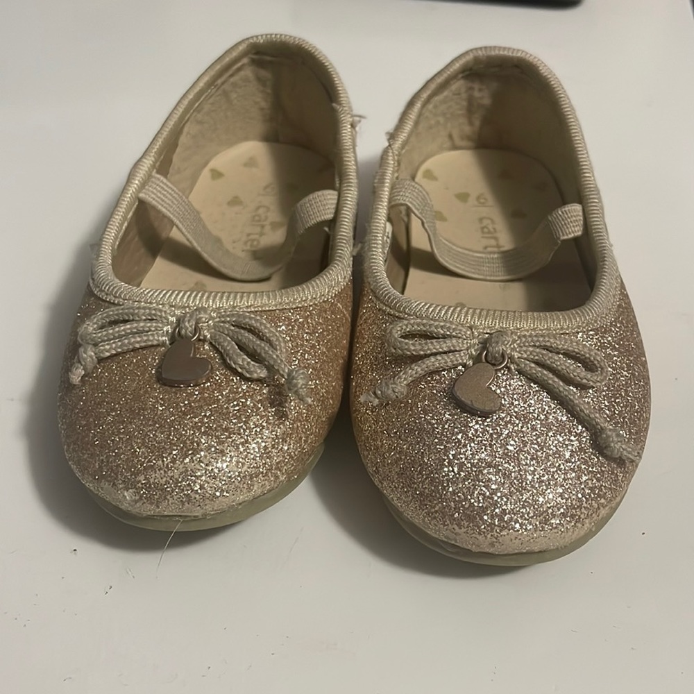 Carter’s Gold Dress Shoes